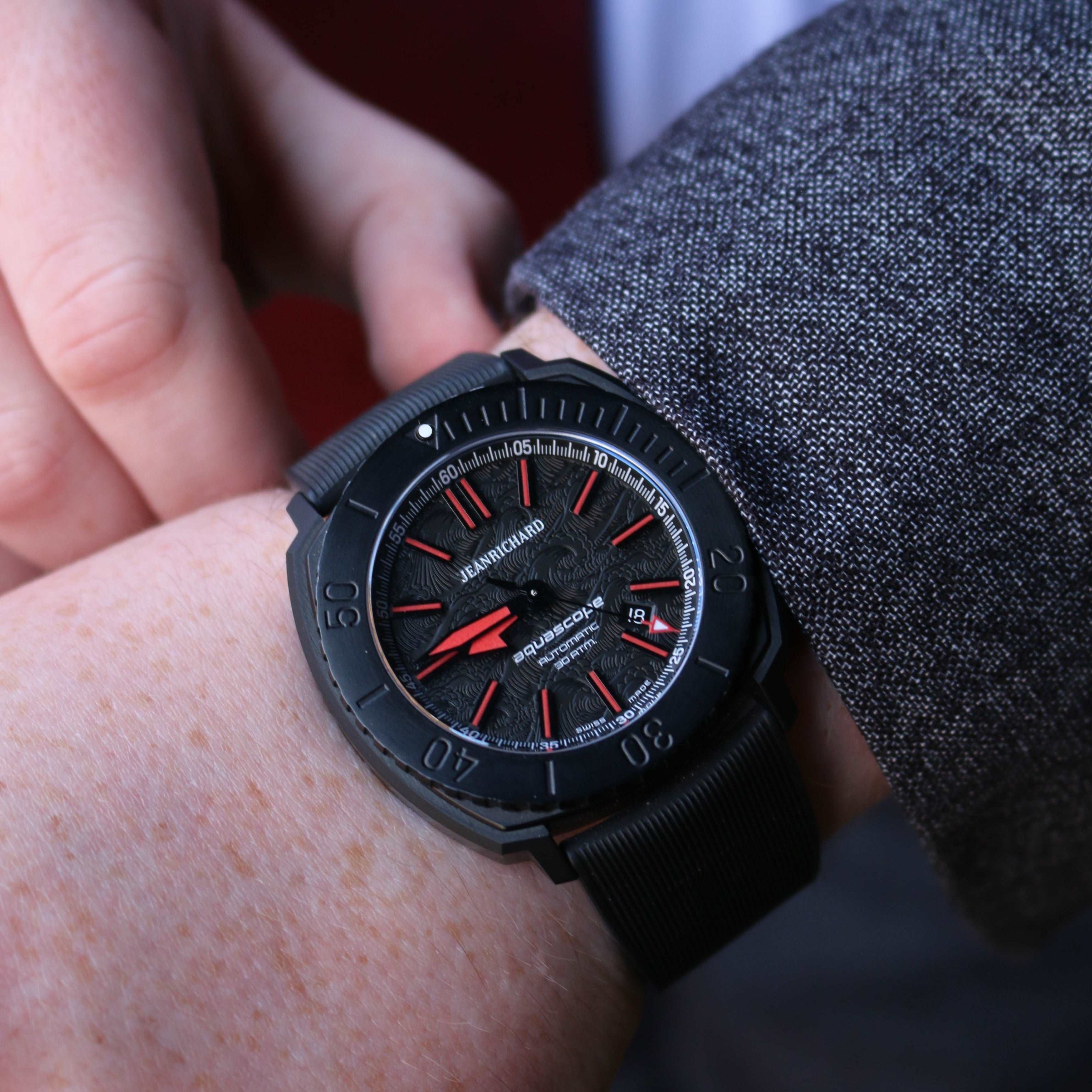 Jean Richard Aquas Hokusai Watch – Powells Jewellery