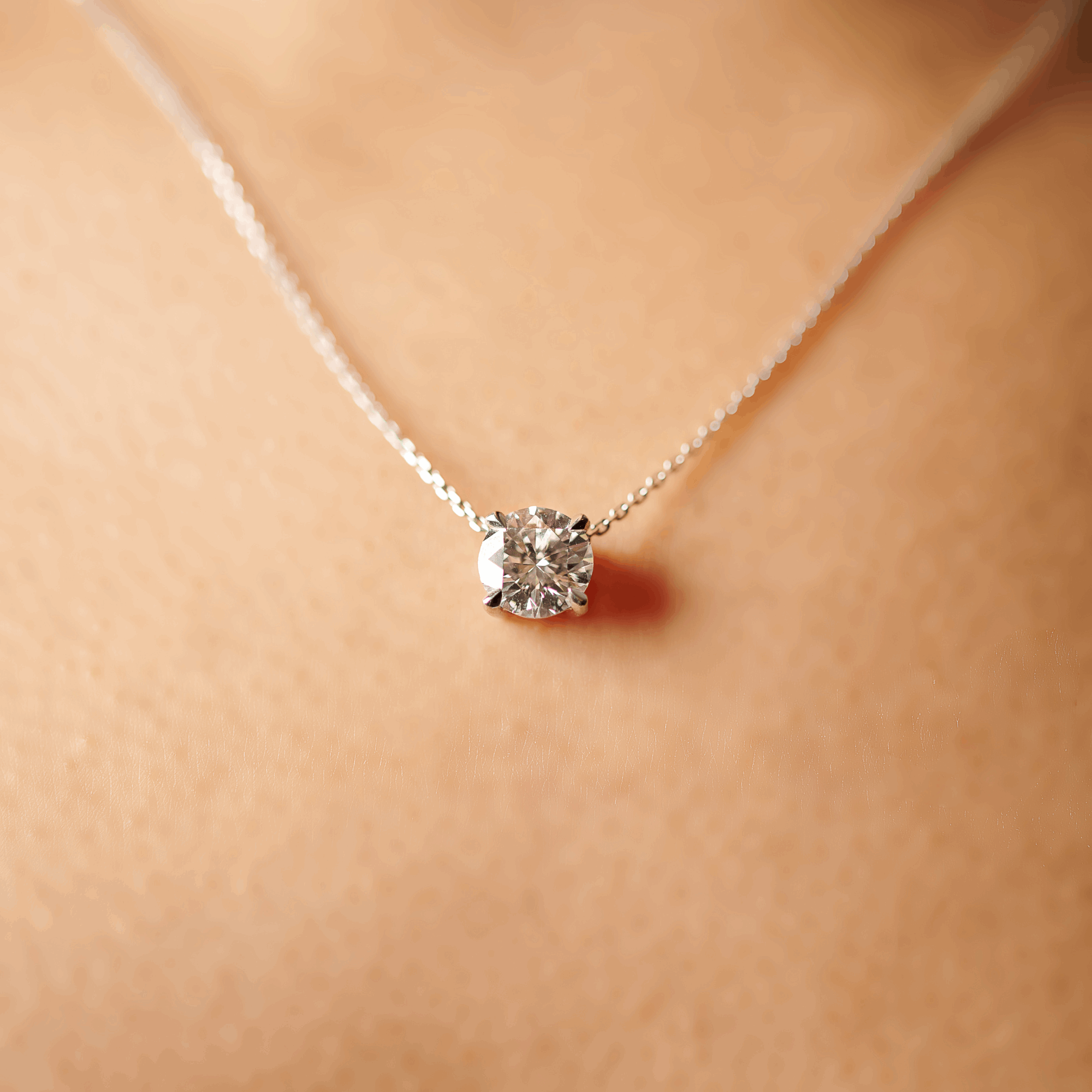 1.79ct Diamond Solitaire Necklace