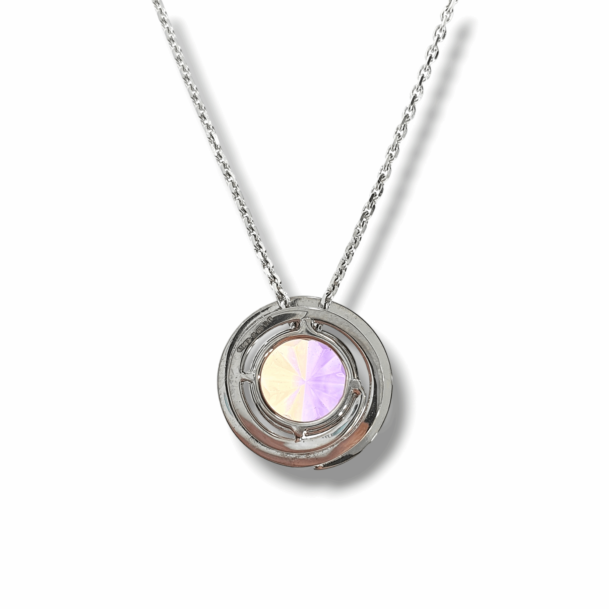 Ametrine & Diamond Tornado Pendant