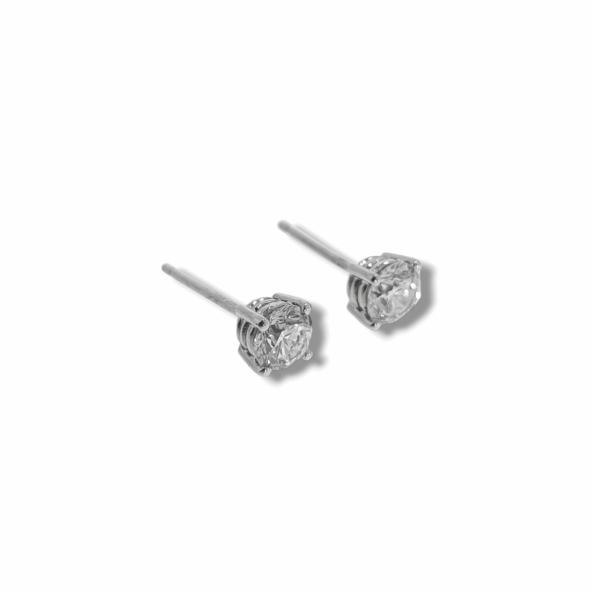 1.01ct Diamond Stud Earrings