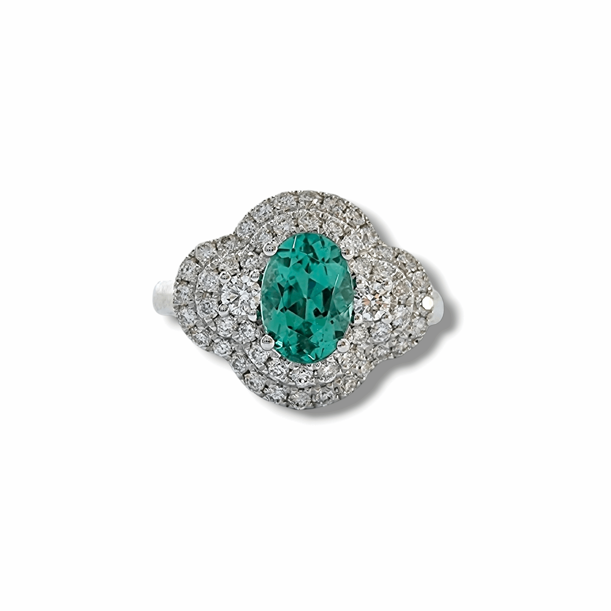 Tourmaline & Diamond Dress Ring