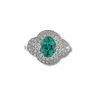 Tourmaline & Diamond Dress Ring