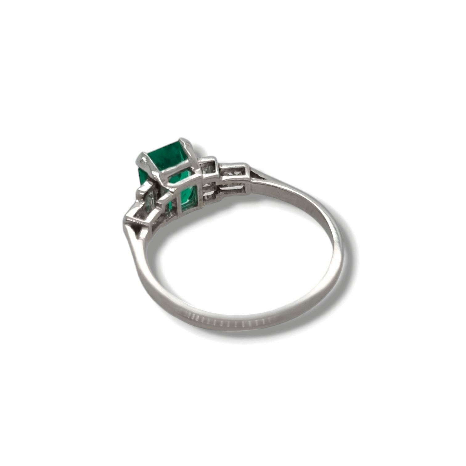 Columbian Emerald & Diamond Ring