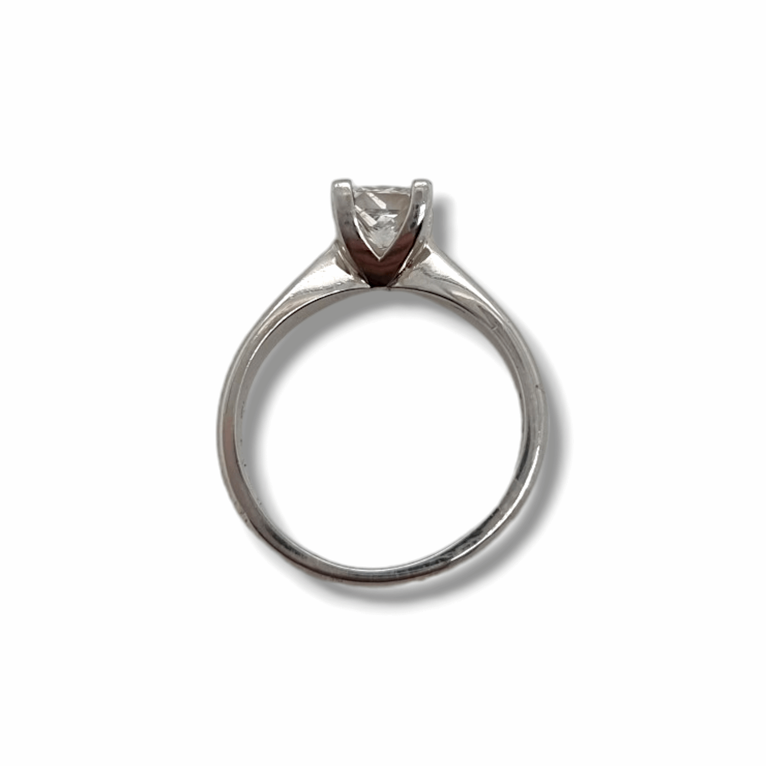 0.70ct Princess Cut Diamond Ring