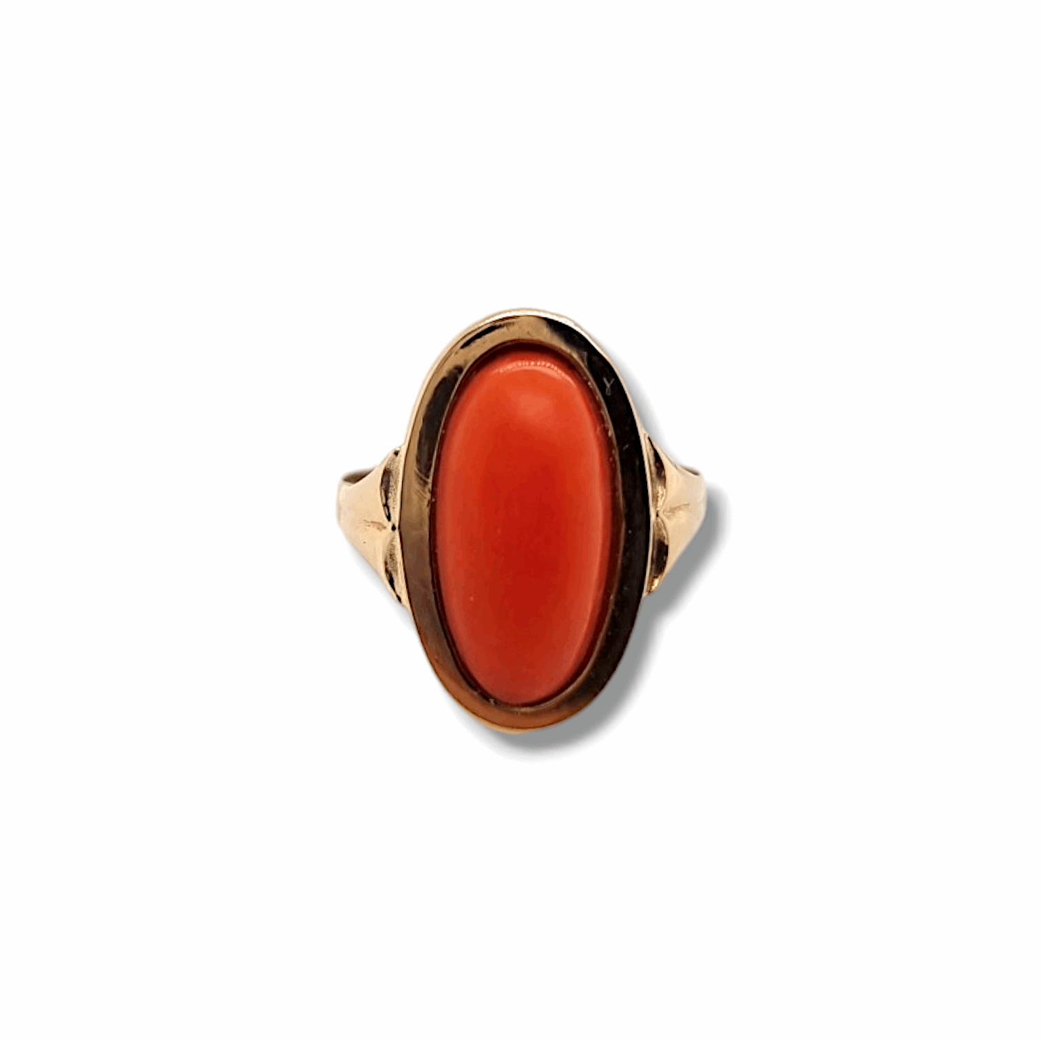 14ct Coral Dress Ring