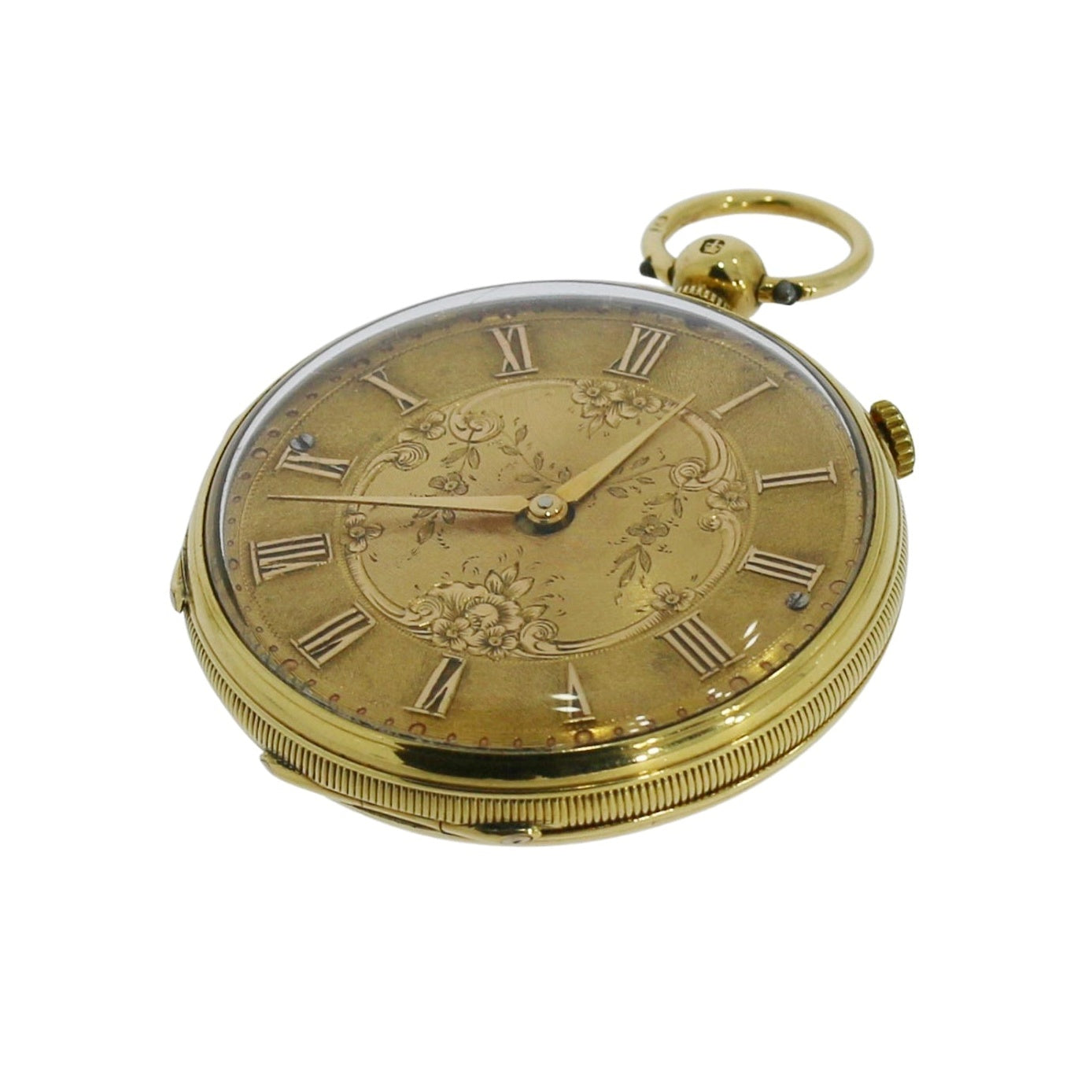 Vintage gold pocket online watch